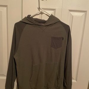 Rip Curl lightweight green hoodie